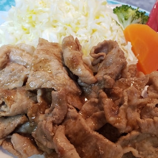 豚肉のニンニク生姜醤油焼き♪ご飯&おつまみに♪